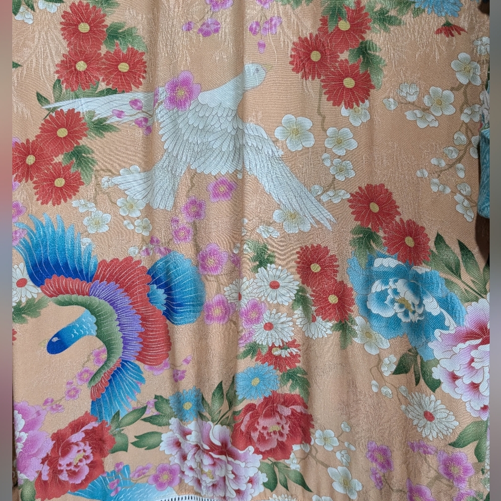 Spell And The Gypsy Collective Delilah Maxi Kimono Ruby OS Floral Boho - Picture 8 of 15